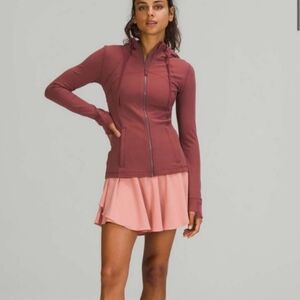 Lululemon Hooded Define Jacket Nulu in Smoky Red Size 12